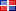Flagge Dom Rep